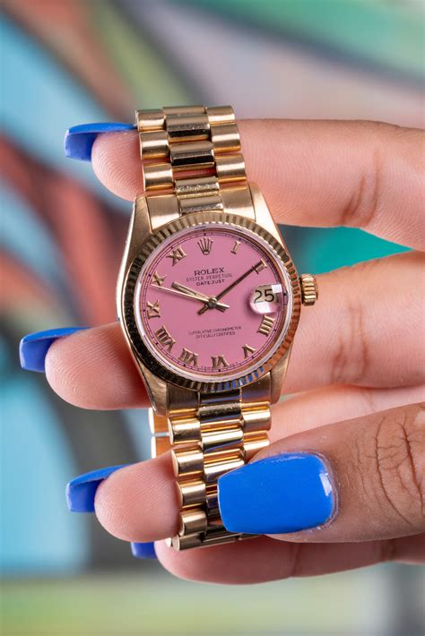 rolex pills pink|pink rolex watches for women.